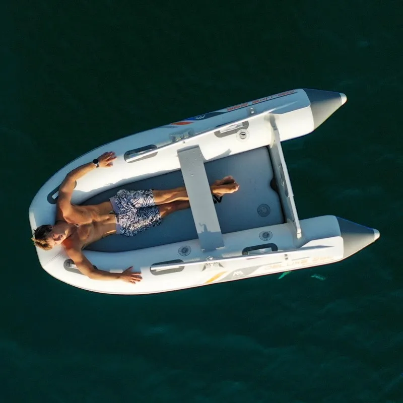 AQUA MARINA インフレータブルボート、3～5人用D - Fishing Boat Oar のレビューと価格