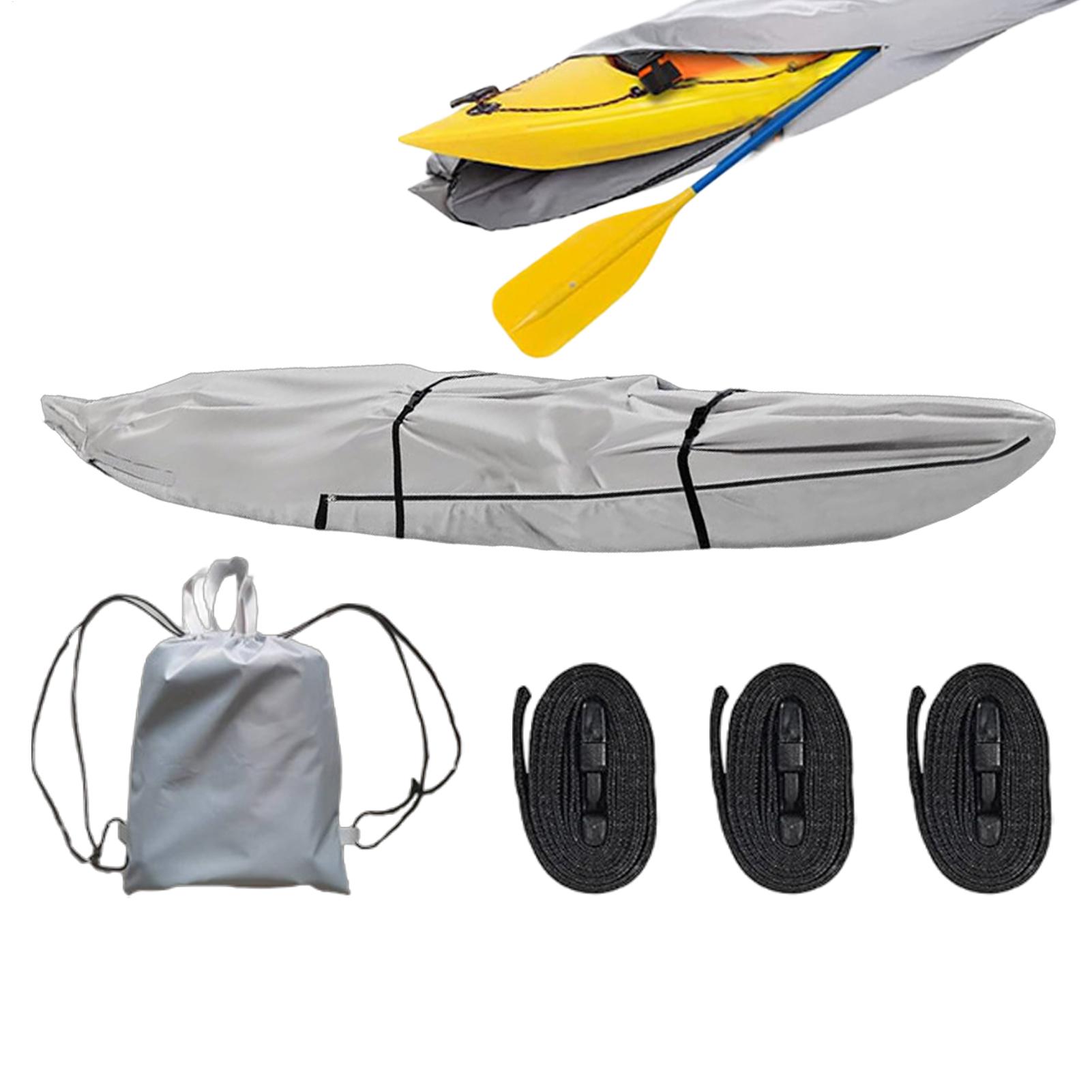 カヤックカバー 420D オックスフォード高耐久 UV 耐性 - Fishing Boat Cover のレビューと価格
