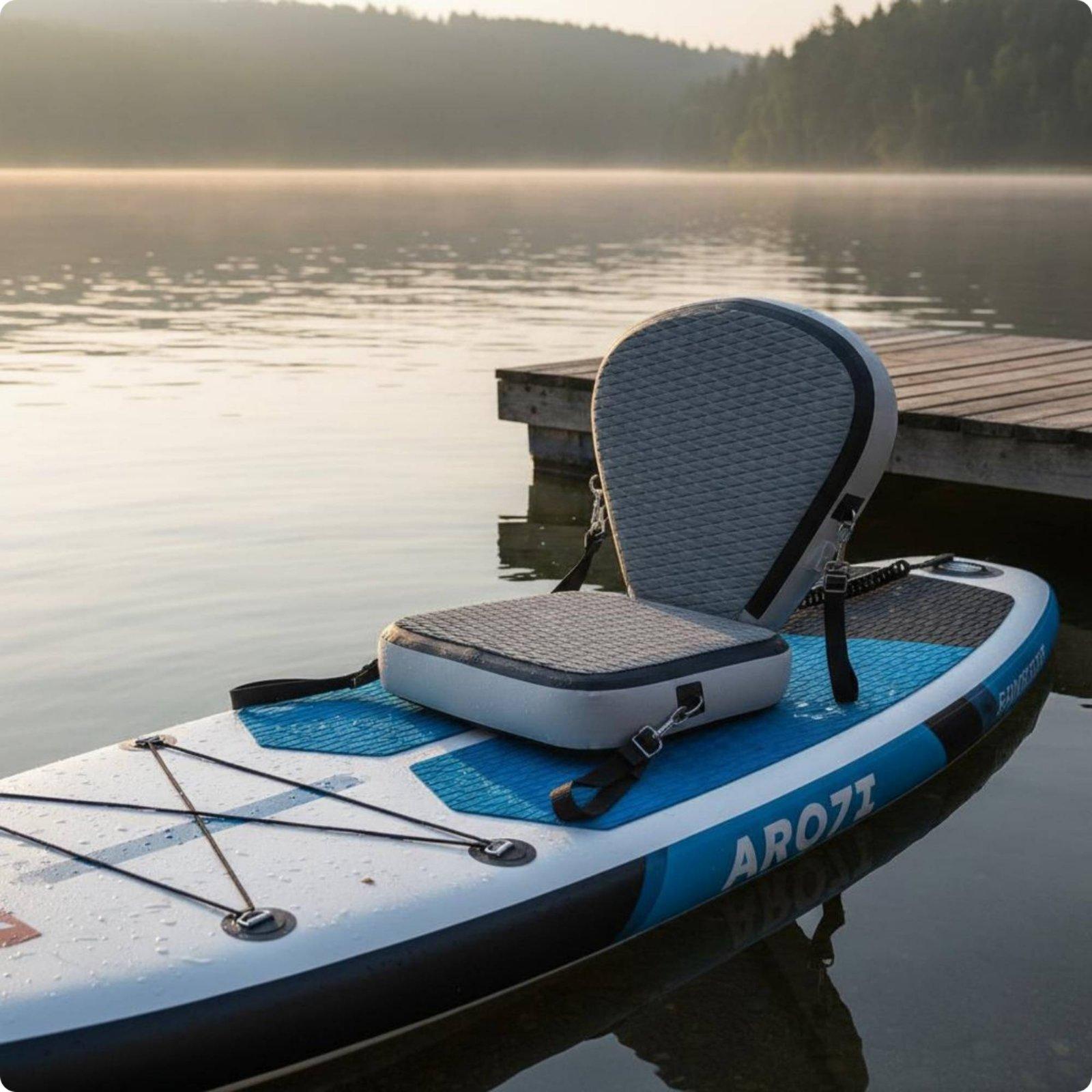 SUPフィッシングシート ポータブルで取り外し可能なカヤック - Fishing Boat Seat のレビューと価格