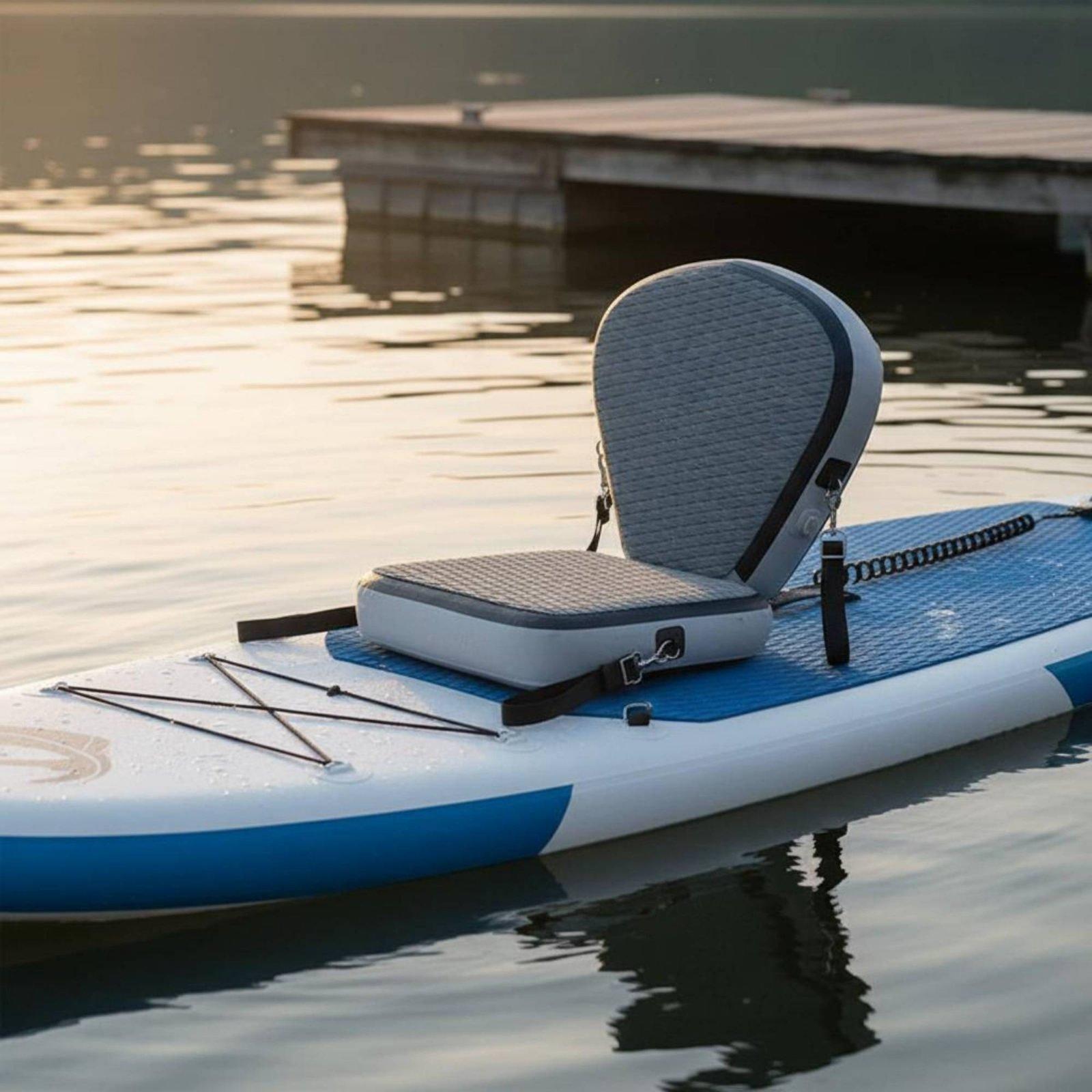SUPフィッシングシート ポータブルで取り外し可能なカヤック - Fishing Boat Seat のレビューと価格