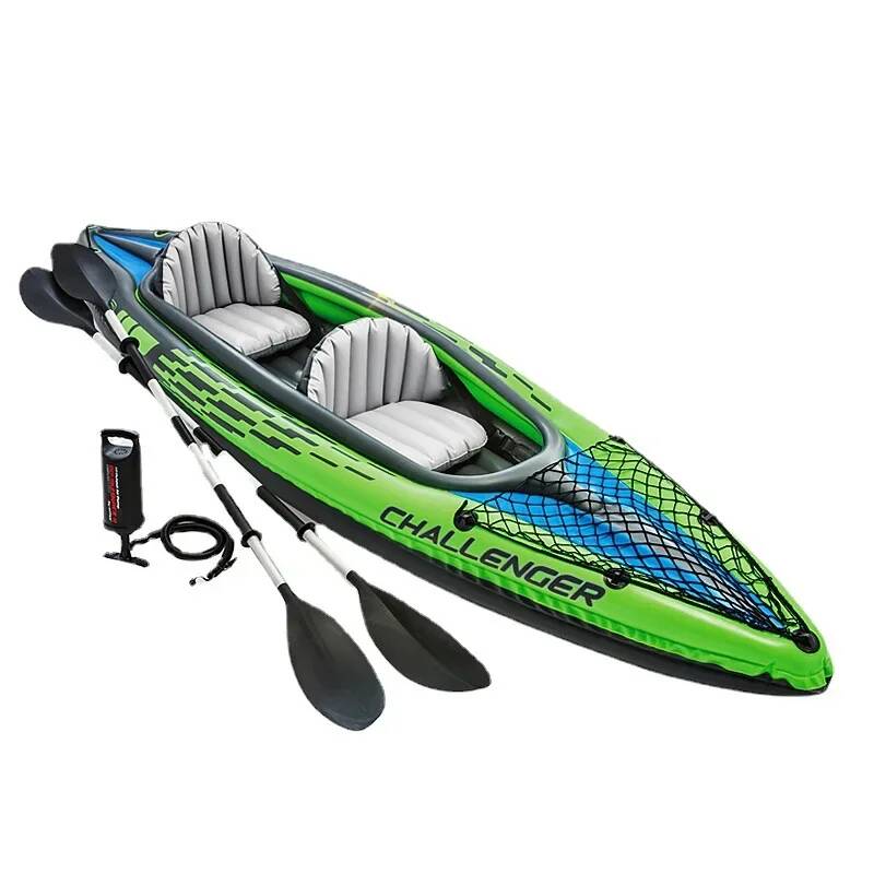 1/2人乗りカヤックインフレータブルディンギーラフティングダ - Fishing Boat Seat のレビューと価格