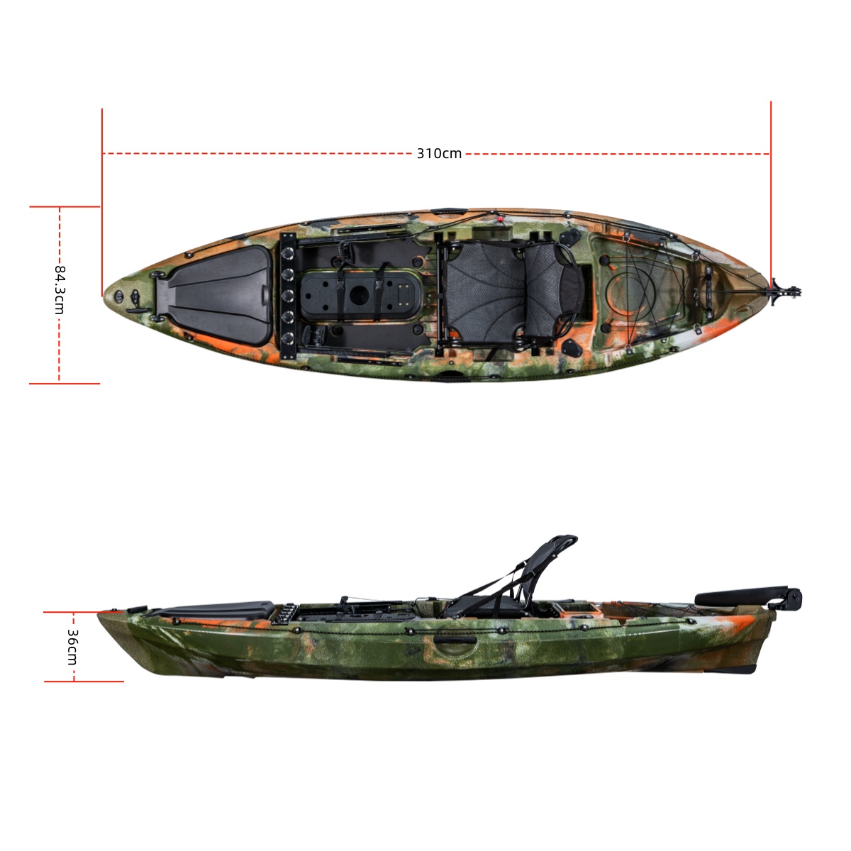 プラスチック製の釣り竿ホルダー,釣り竿ホルダー,釣り人用の大 - Fishing Boat Seat のレビューと価格