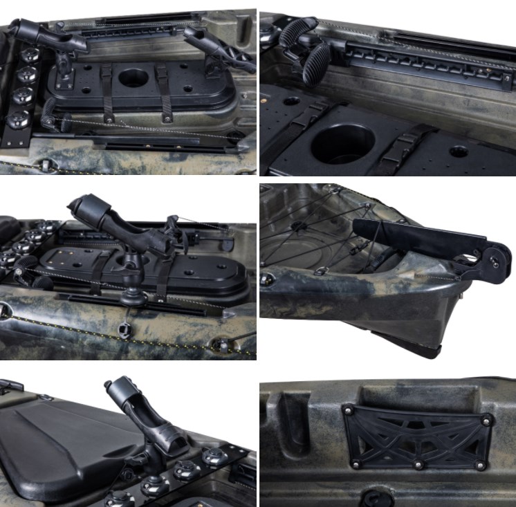 プラスチック製の釣り竿ホルダー,釣り竿ホルダー,釣り人用の大 - Fishing Boat Seat のレビューと価格