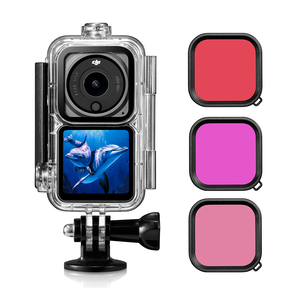 防水ハウジングケース DJI アクション 2 ダイビング保護 - Fishing Boat Cover のレビューと価格