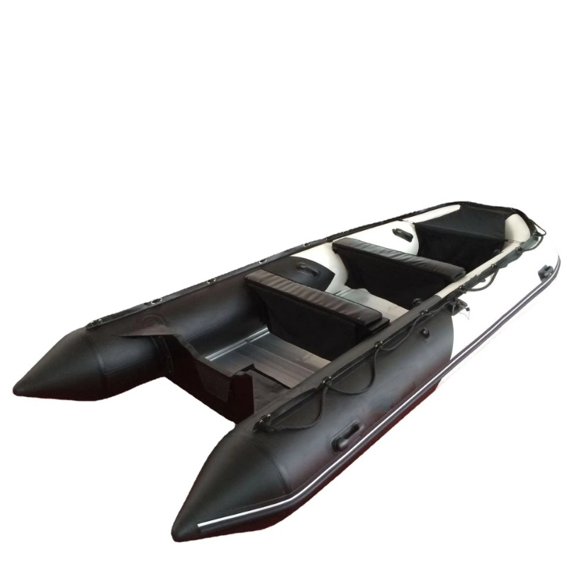 厚みのあるPVC素材の4.7m 9人乗りレスキューカヌー、ア - Fishing Boat Seat のレビューと価格