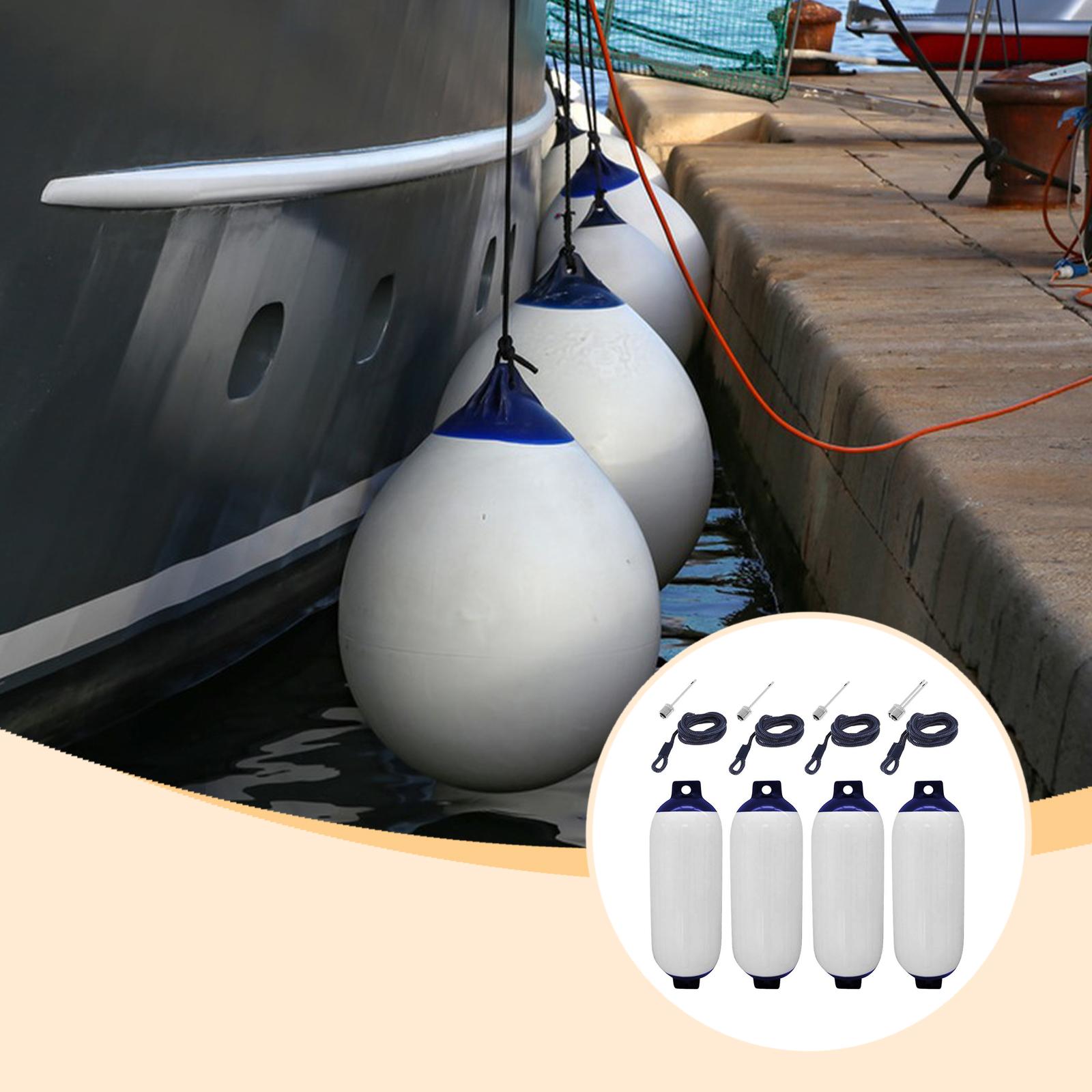 4個のボートフェンダー、ボートアクセサリー、マリンドックバン - Fishing Boat Oar のレビューと価格